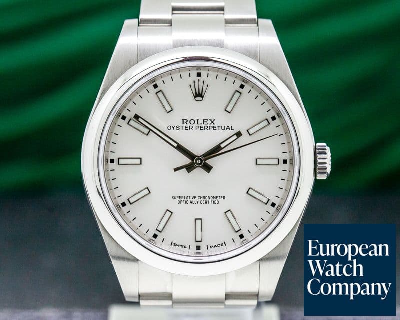 Image of Rolex Oyster Perpetual SS White Stick Dial 