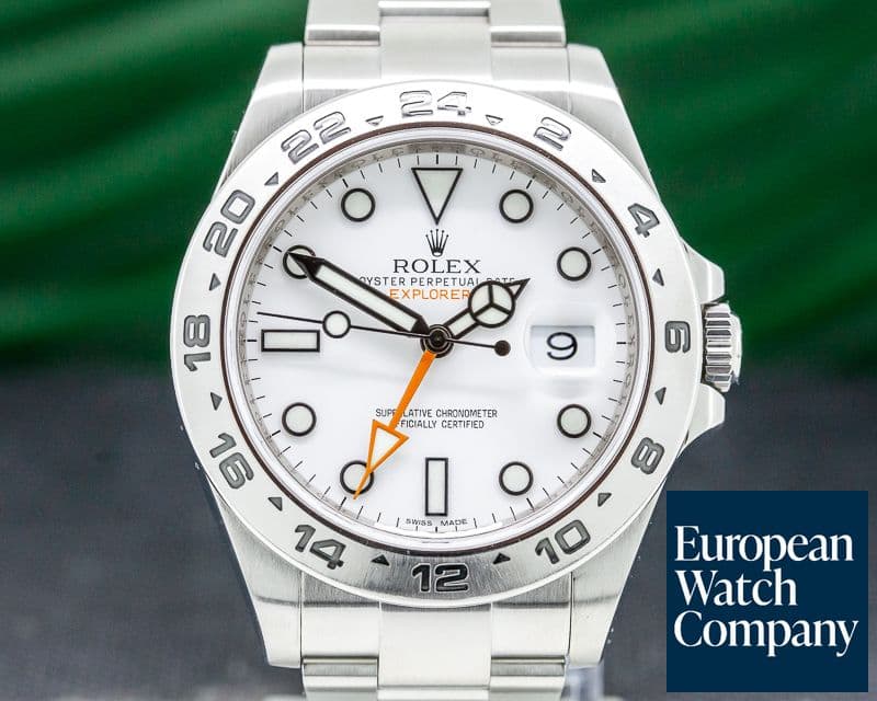 Image of Rolex Explorer II White Dial SS / SS