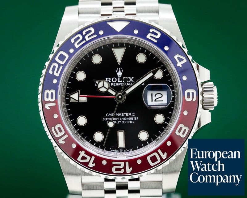 Image of Rolex GMT Master II Ceramic "Pepsi" SS / Jubilee UNWORN