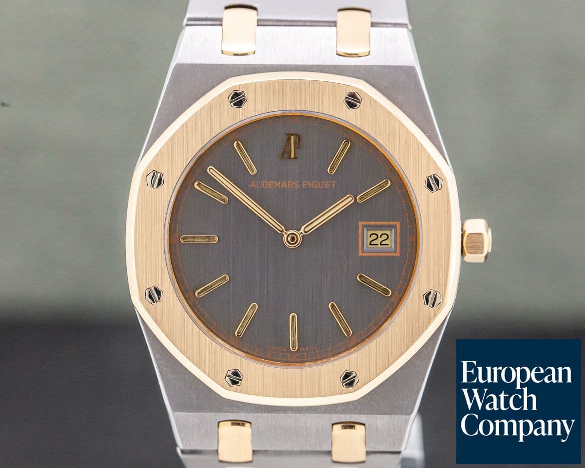 Image of Audemars Piguet Royal Oak Cuir Quartz 18K Rose Gold / Tantalum