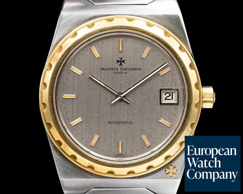 Image of Vacheron Constantin Overseas 222 Vintage Steel with Yellow Gold Bezel JUMBO 38MM