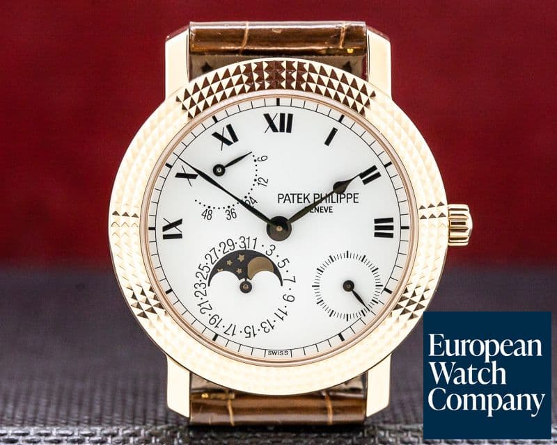 Image of Patek Philippe Cortina Jubilee 18K Rose Gold Hobnail Bezel LIMITED