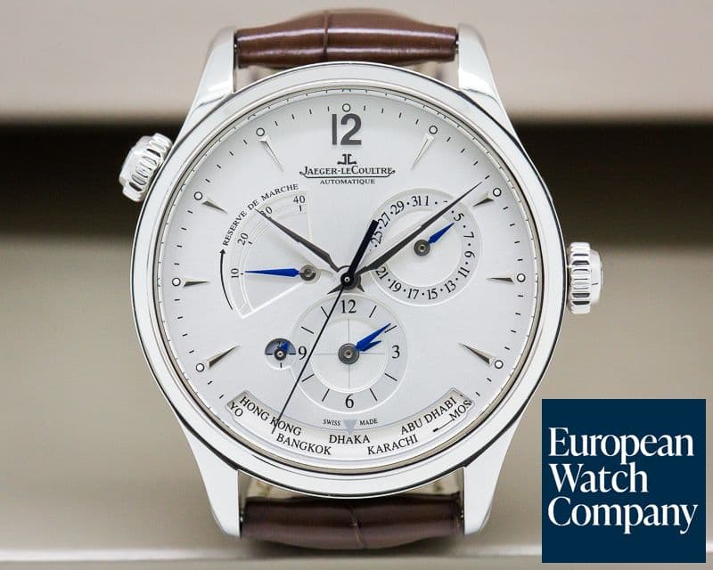 Image of Jaeger LeCoultre Master Geographic SS 39MM
