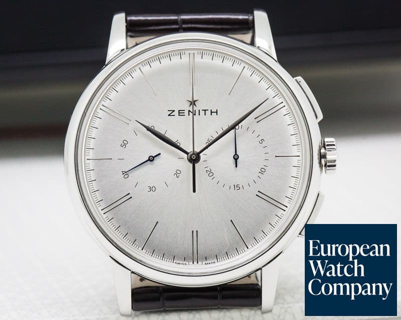 Image of Zenith Elite Chronograph Classic SS Silver
 
