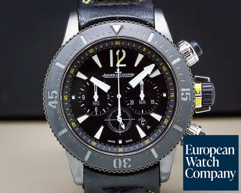 Image of Jaeger LeCoultre Master Compressor Diving Chronograph GMT
Navy Seals / Calfskin  