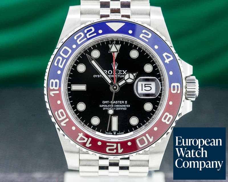 Image of Rolex GMT Master II Ceramic "Pepsi" SS / Jubilee 