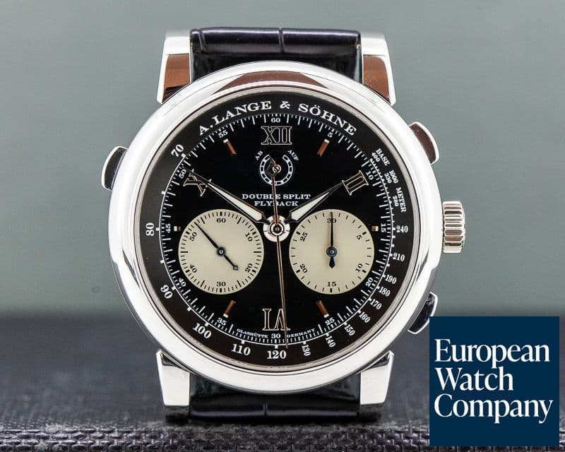 Image of A. Lange and Sohne Datograph Double Split Black Dial Platinum