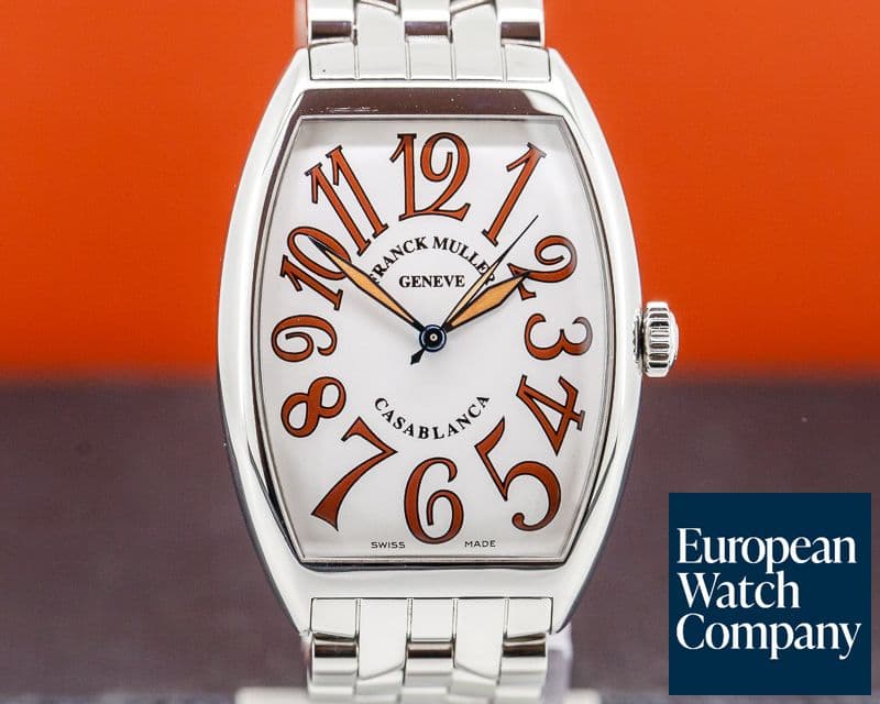 Image of Franck Muller Cintree Curvex "SAHARA" SS Automatic Silver Dial 

