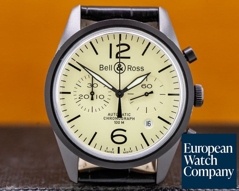 Image of Bell & Ross Vintage 126 Heritage Chronograph PVD