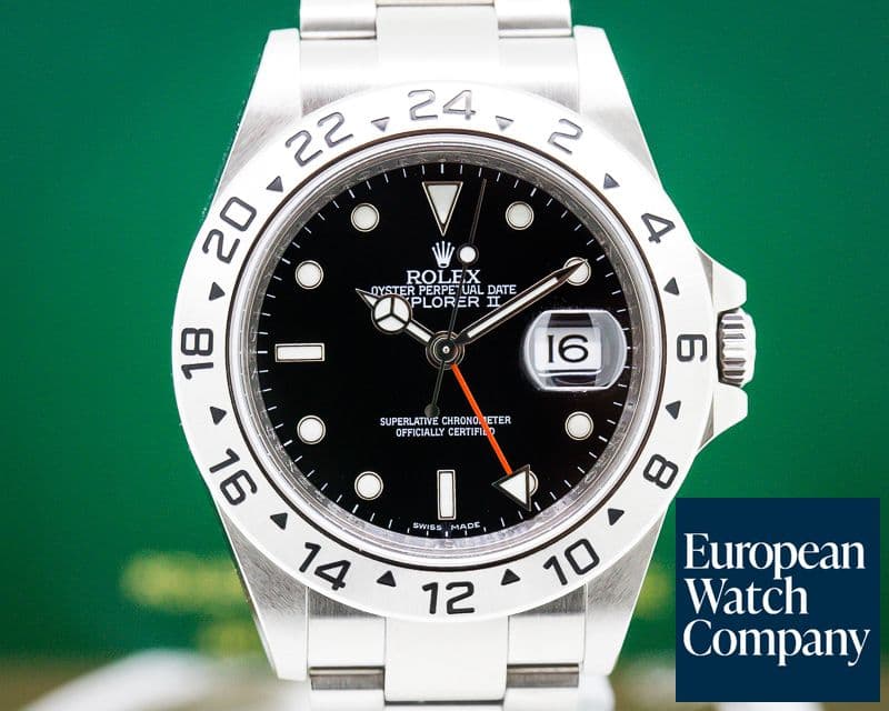 Image of Rolex Explorer II SS Black Dial 