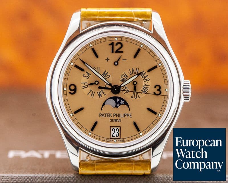 Image of Patek Philippe Advanced Research Annual Calendar Platinum Salmon Dial Limited UNWORN