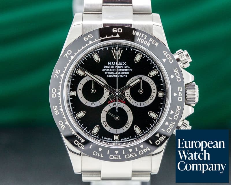 Image of Rolex Daytona Ceramic Bezel SS / Black Dial 