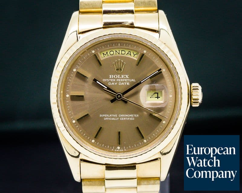 Image of Rolex Oyster Perpetual Day Date 18K Yellow Gold / Copper Dial 