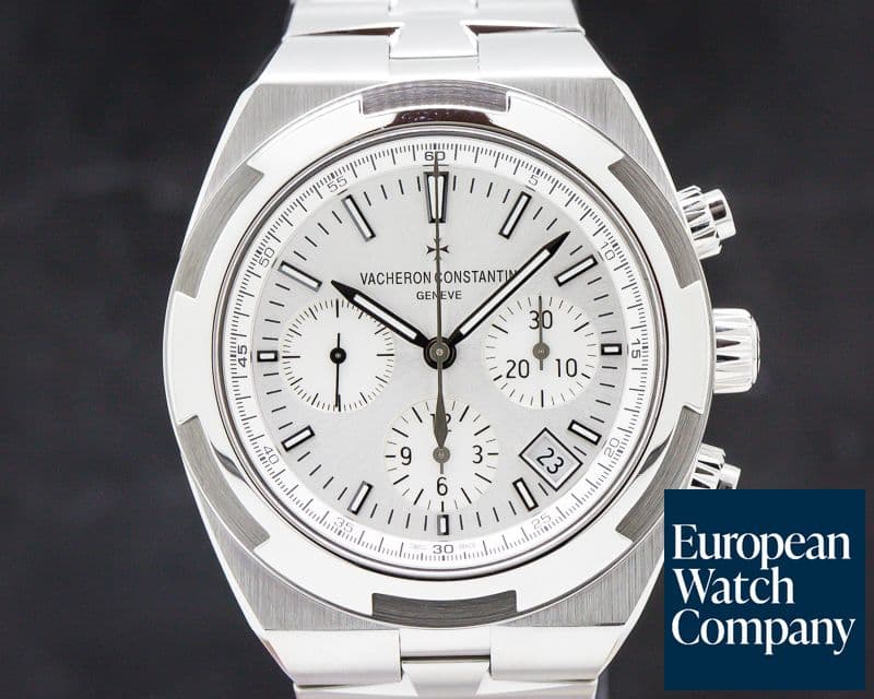 Image of Vacheron Constantin Overseas Chronograph Silver Dial SS / SS  