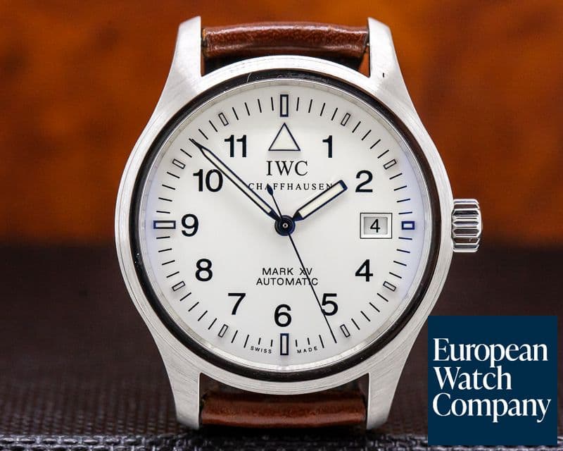 Image of IWC Mark XV White Dial SS 