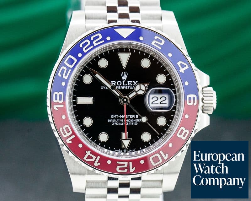 Image of Rolex GMT Master II Ceramic "Pepsi" SS / Jubilee 
