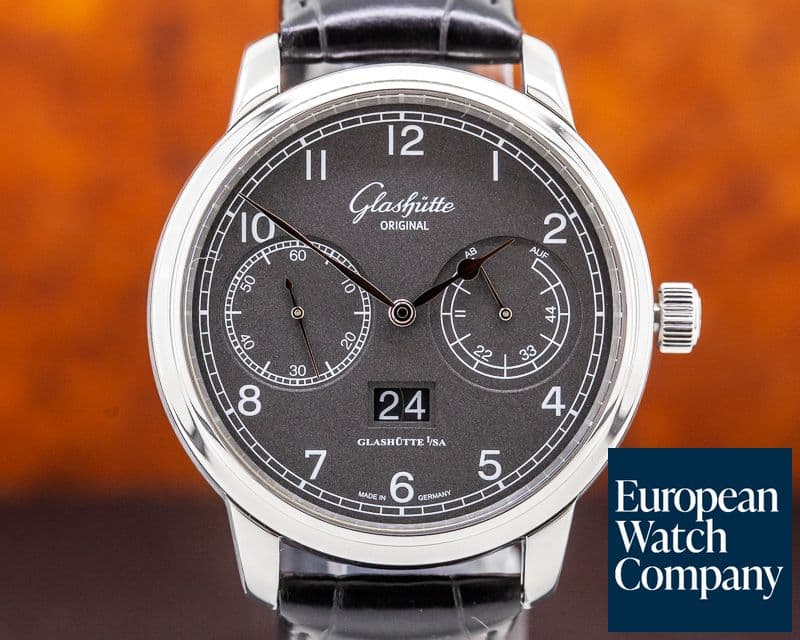 Image of Glashutte Original Senator Observer SS / SS Deployant Buckle 