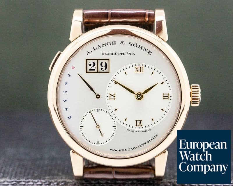 Image of A. Lange and Sohne Lange 1 Daymatic 18K Rose Gold 