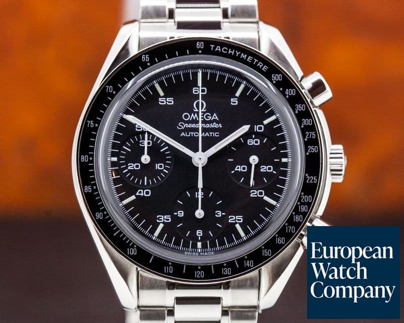 Image of Omega Speedmaster Reduced Black Dial SS / SS 