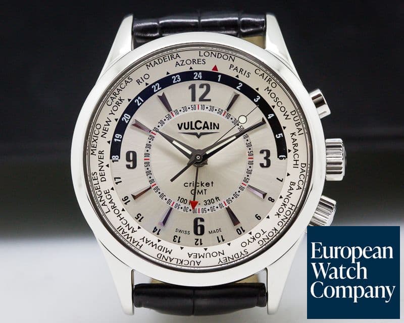 Image of Vulcain Cricket Aviator GMT SS