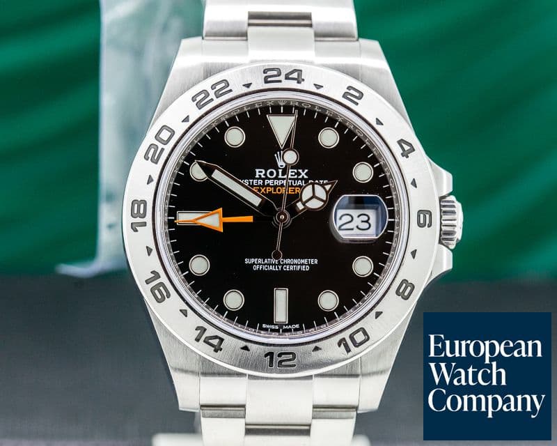 Image of Rolex Explorer II Black Dial SS / SS
