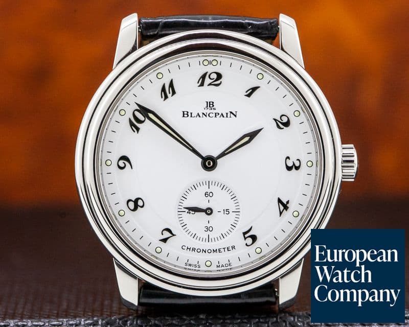 Image of Blancpain Ultra Thin White Dial
Manual Wind Chronometer SS
