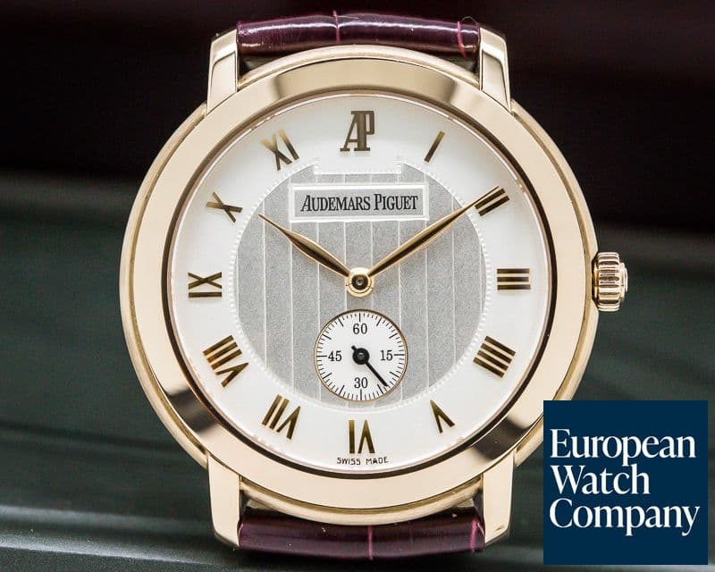 Image of Audemars Piguet Jules Audemars 18K Rose Gold Manual Wind