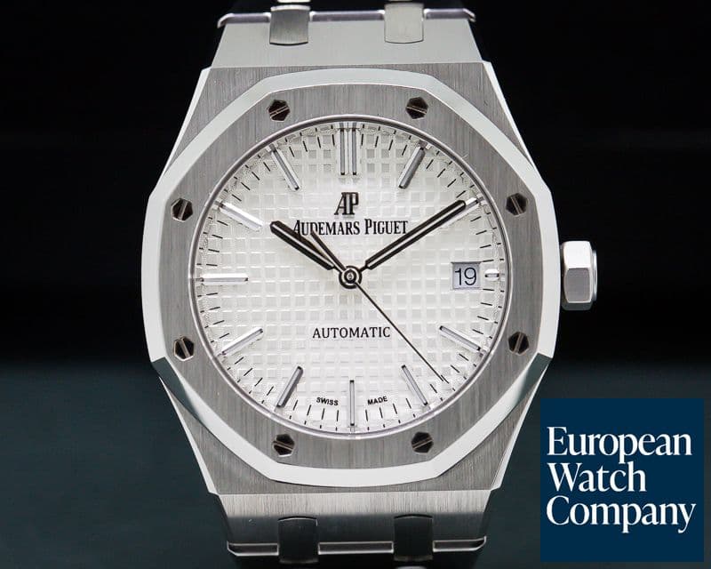 Image of Audemars Piguet Royal Oak White Dial SS / SS 