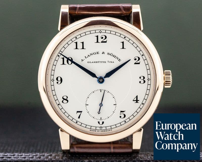 Image of A. Lange and Sohne 1815 18K Rose Gold Silver Dial 
