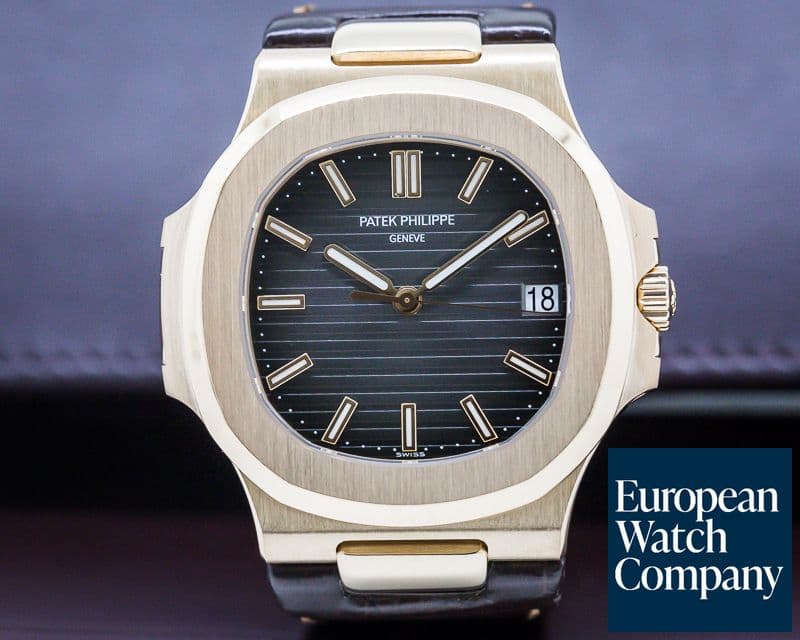 Image of Patek Philippe Nautilus 18K Rose Gold / Alligator Strap 