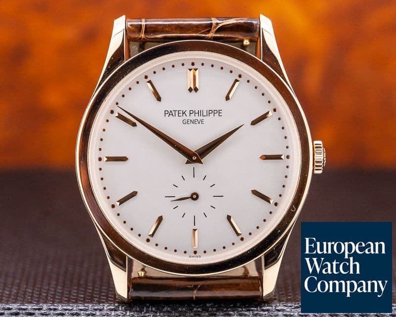 Image of Patek Philippe Calatrava Manual Wind 18K Rose Gold