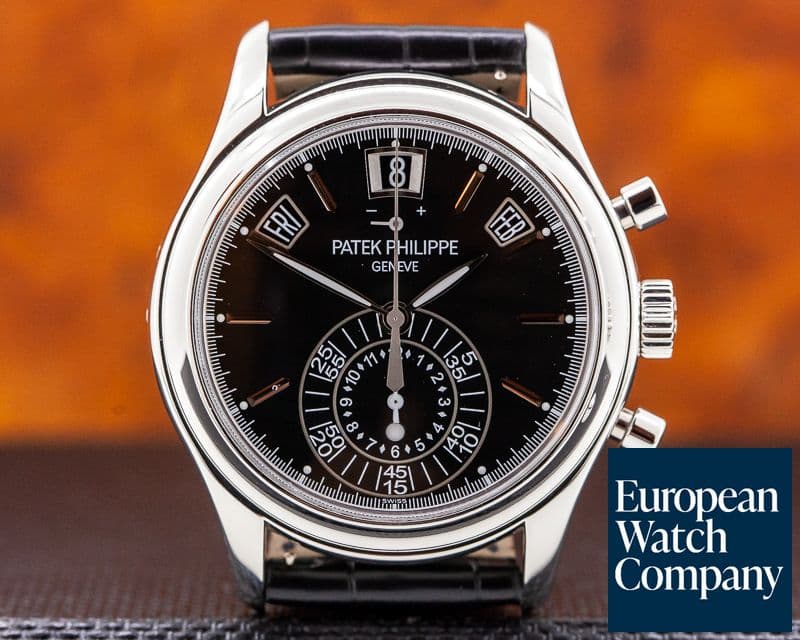 Image of Patek Philippe Annual Calendar Chronograph BLACK DIAL