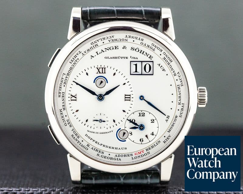 Image of A. Lange and Sohne Lange 1 Time Zone 18K White Gold Buenos Aires Limited Edition