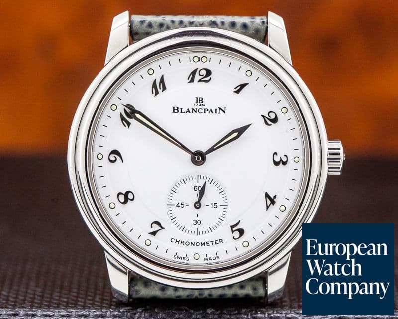 Image of Blancpain Ultra Thin White Dial
Manual Wind Chronometer SS