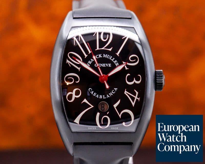 Image of Franck Muller Black and Red Casablanca PVD Automatic 