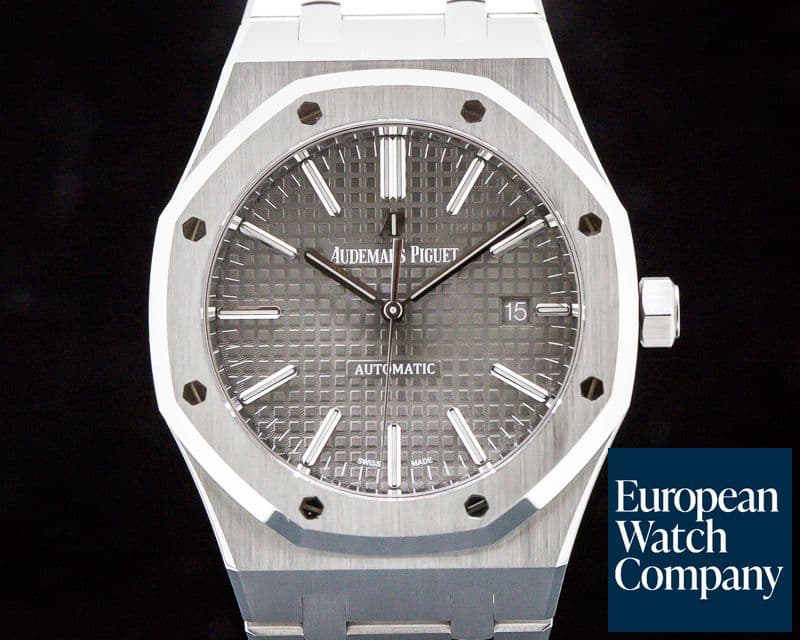 Image of Audemars Piguet Royal Oak Ruthenium Dial SS / SS
