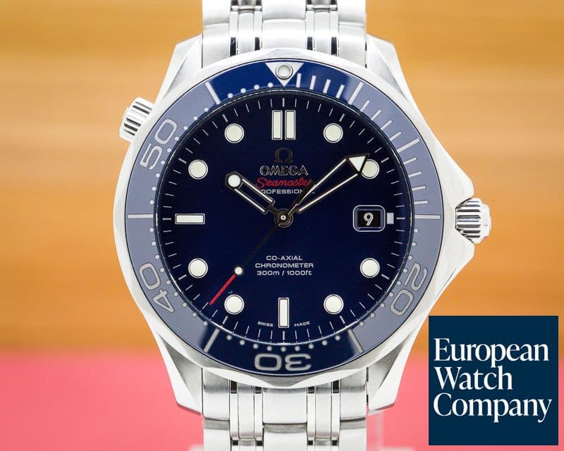 Image of Omega Seamaster Professional Blue Dial Co-Axial SS / SS 