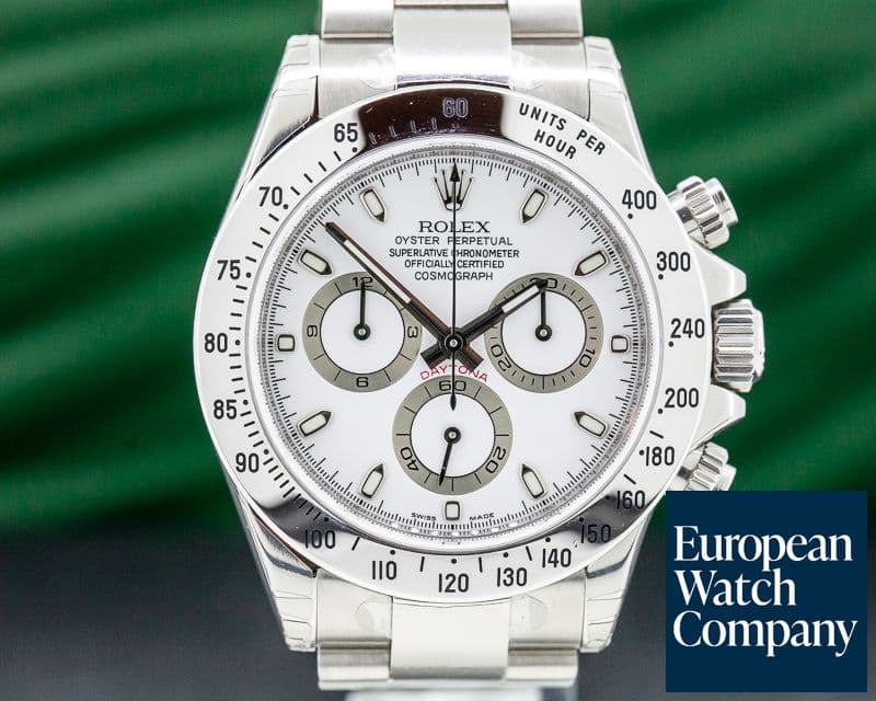 Image of Rolex Daytona White Dial SS / SS NEW OLD STOCK