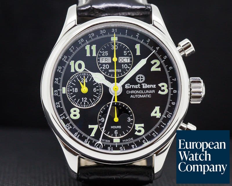 Image of Ernst Benz Chronolunar 7751 Automatic SS 40mm