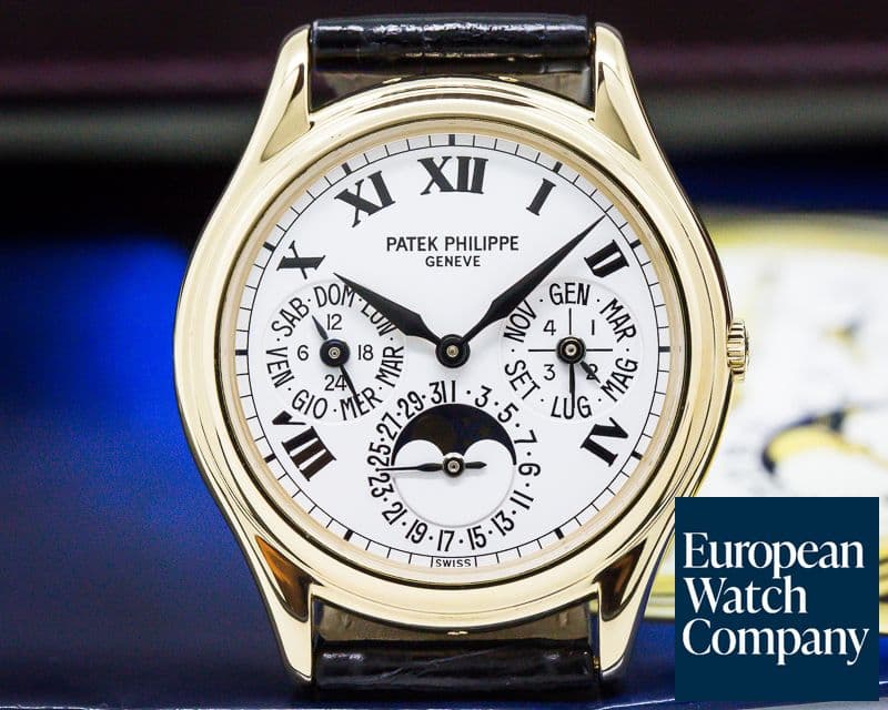 Image of Patek Philippe Perpetual Calendar Yellow Gold / Roman Numerals 