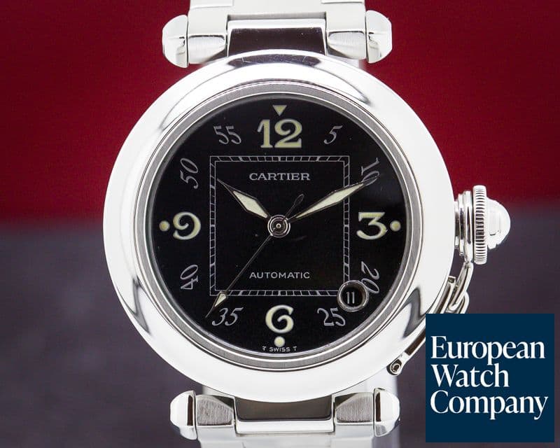 Image of Cartier Pasha C Black Dial SS
