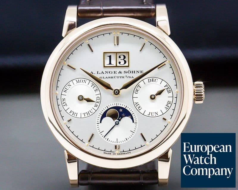 Image of A. Lange and Sohne Saxonia Annual Calendar 18K Rose Gold 