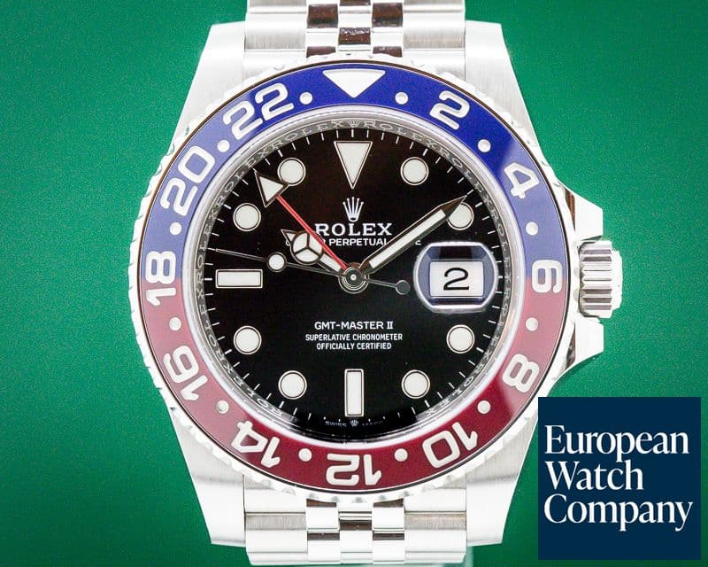 Image of Rolex GMT Master II Ceramic "Pepsi" SS / Jubilee UNWORN 