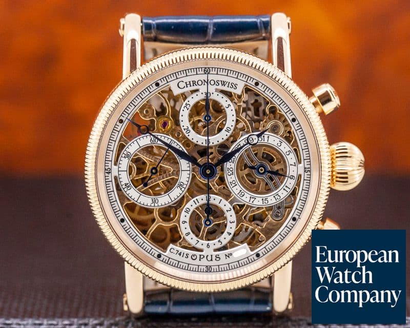Image of Chronoswiss Opus Rose Gold / Rose Gold Buckle


