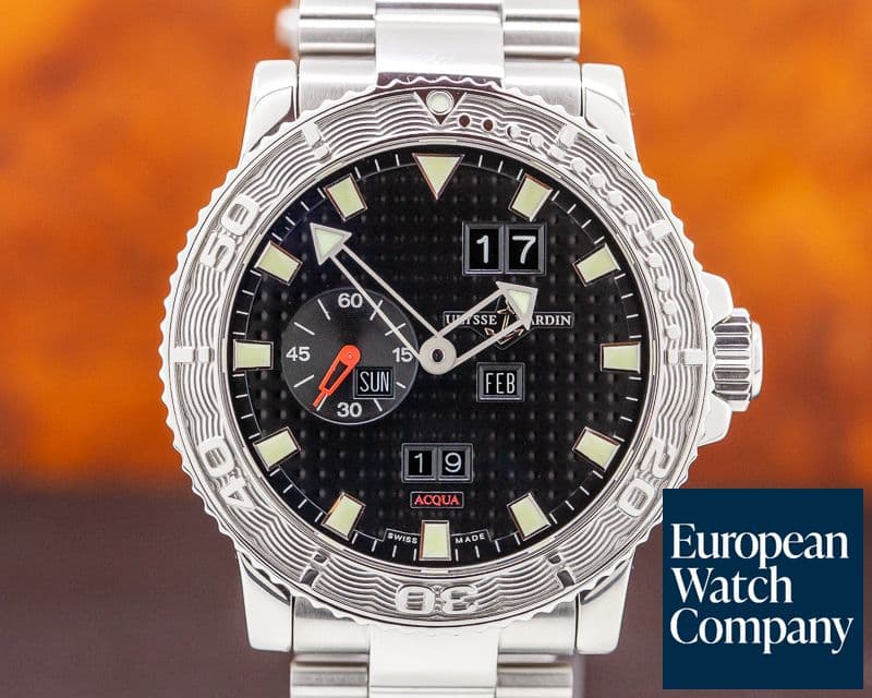 Image of Ulysse Nardin Marine Acqua Perpetual
SS/SS Black Dial