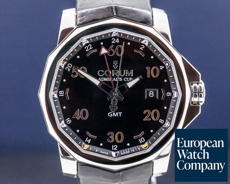 Image of Corum Admirals Cup GMT Stainless Steel