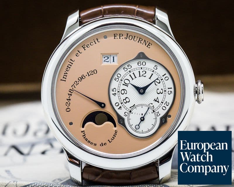 Image of F. P. Journe Octa Lune Automatic Platinum / Rose Dial 40MM