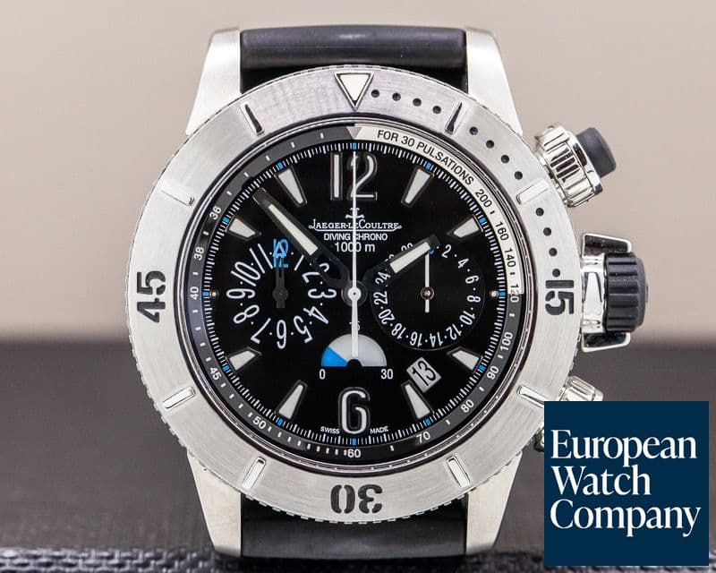 Image of Jaeger LeCoultre Master Compressor Diving Chronograph Titanium / Rubber 44MM



