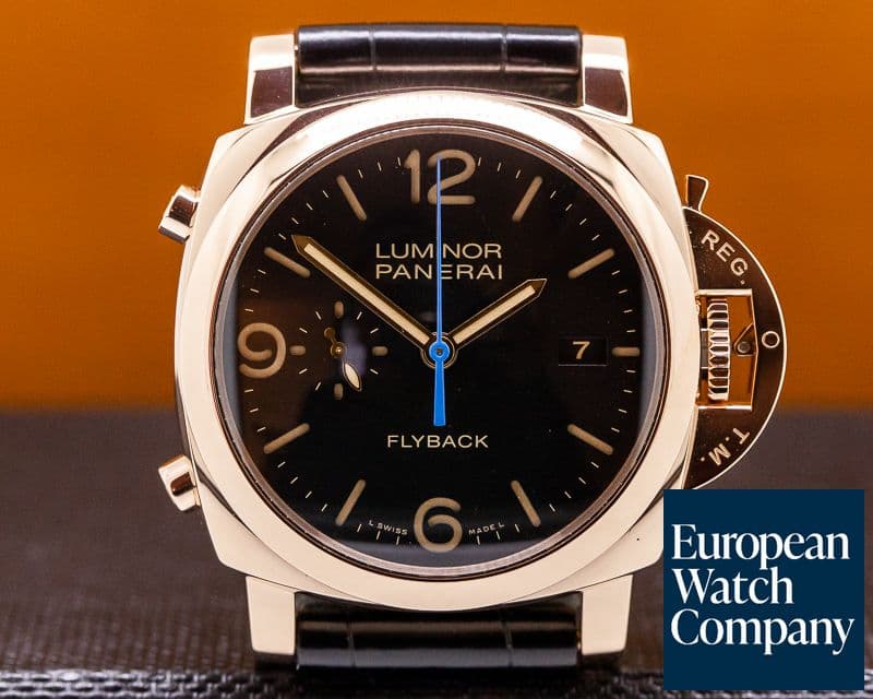Image of Panerai Luminor 1950 Flyback 18K Rose Gold
