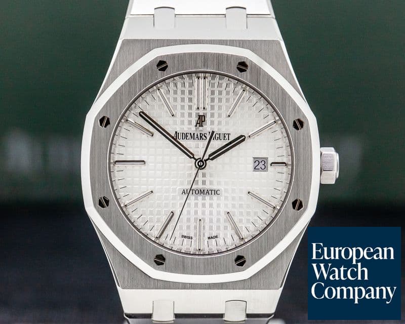 Image of Audemars Piguet Royal Oak Silver Dial SS / SS DISCONTINUED 
